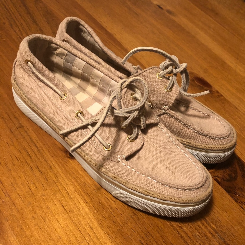 Sperry Canvass Boat Shoe